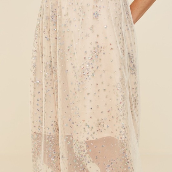 Midi Sparkle Tulle Skirt - Picture 6 of 7